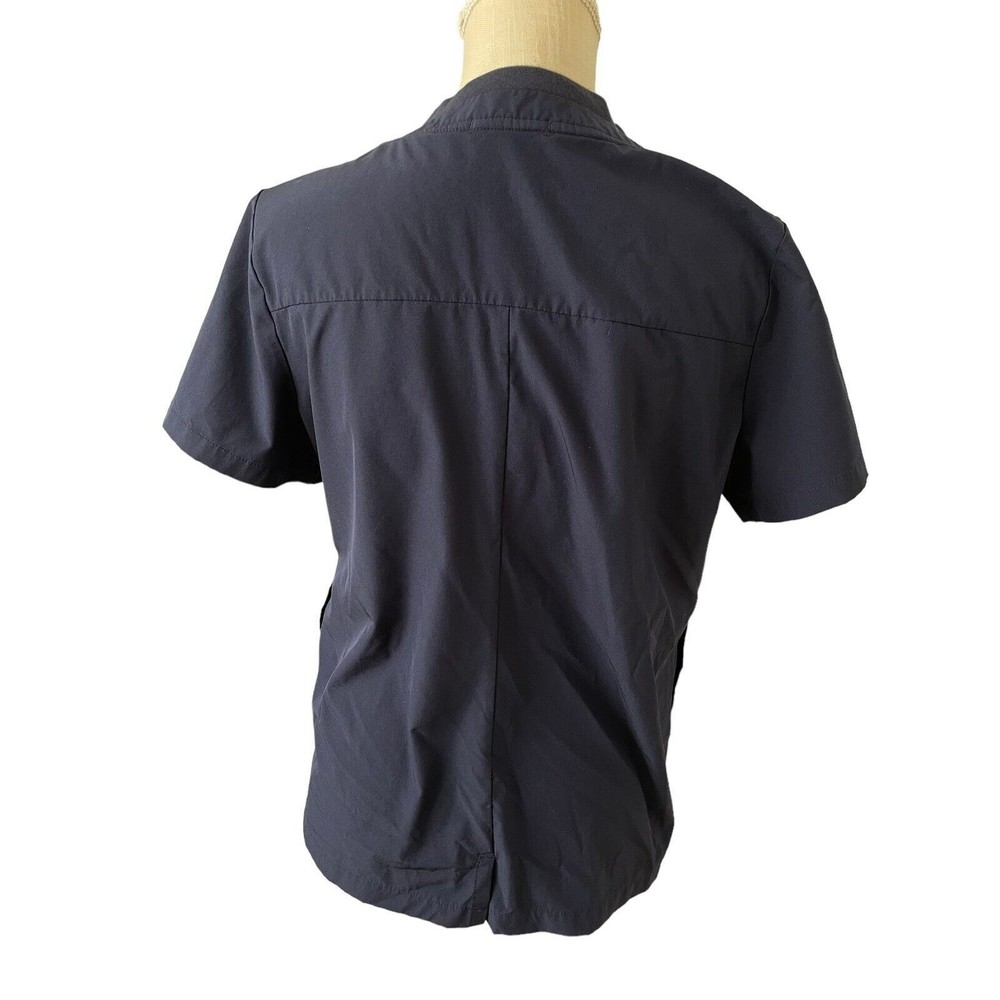 Figs Scrub Top Women's Size‎ Medium Citrine Blue Technical Collection W22SW1005 - Picture 2 of 8